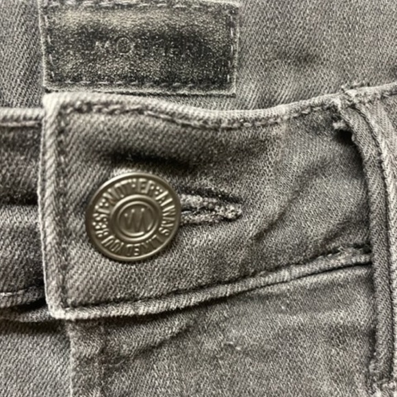 MOTHER Insider Crop Step Fray Guilty Racer - Picture 4 of 12